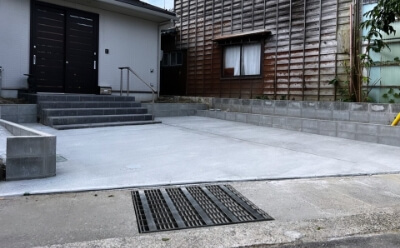 新潟市北区で行った外構工事
