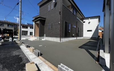 新潟市東区で行った外構工事