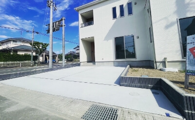 新潟市北区で行った外構工事