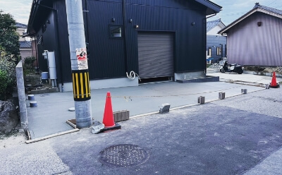 新潟市東区で行った外構工事